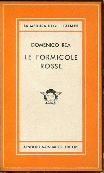 Le formicole rosse - Domenico Rea - copertina