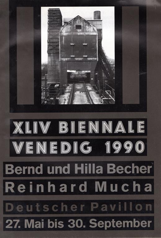 XLIV Biennale. Venedig 1990. Bernd und Hilla Becher. Reinhard Mucha - copertina