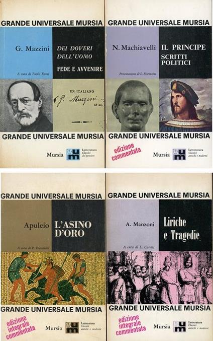 Liriche e tragedie - Alessandro Manzoni - copertina