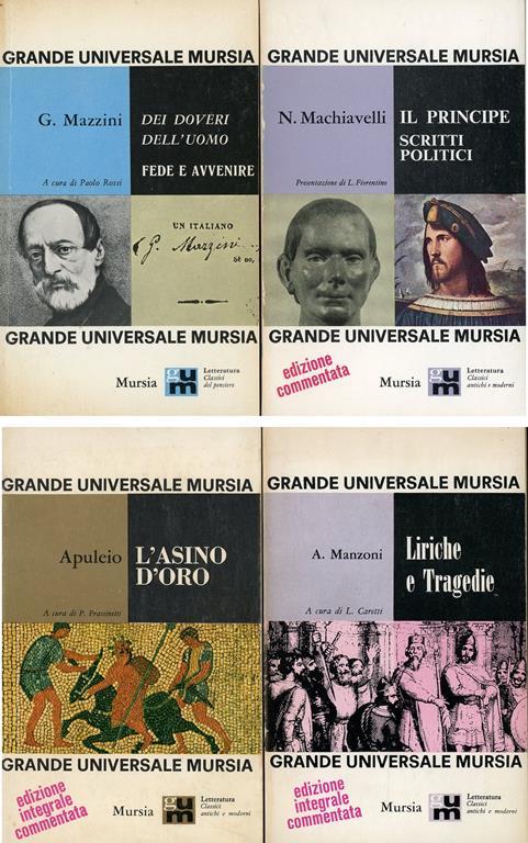 Liriche e tragedie - Alessandro Manzoni - copertina