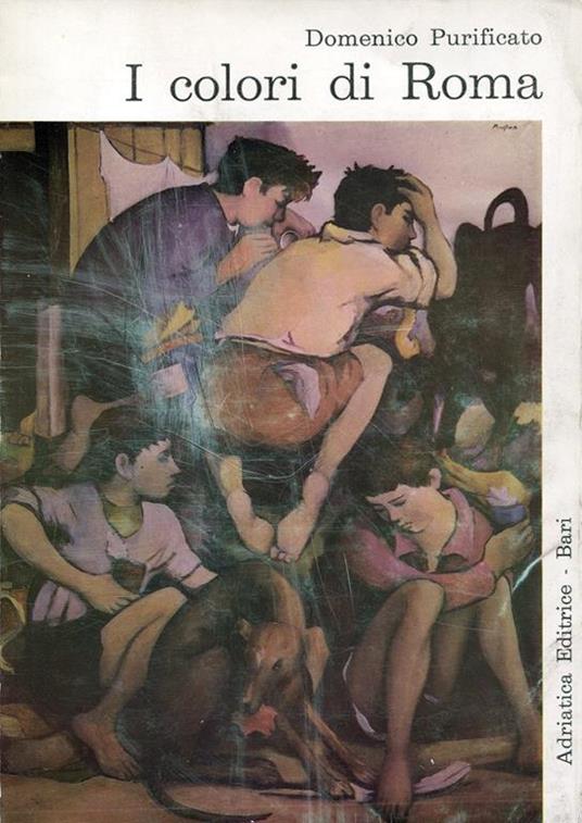 I colori di Roma - Domenico Purificato - copertina