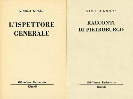 L' Ispettore Generale - Nikolaj Gogol' - 3