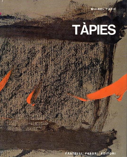 Antoni Tàpies - copertina