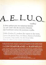 AEIUO N. 19/1987. I contemporanei di Raffaello