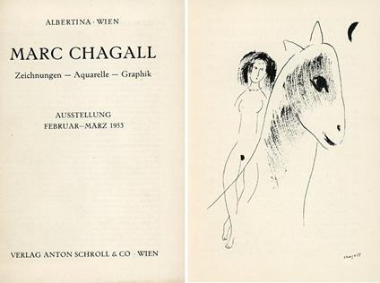 Marc Chagall. Zeichnungen - Aquarelle - Graphik - Marc Chagall - copertina