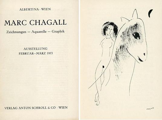 Marc Chagall. Zeichnungen - Aquarelle - Graphik - Marc Chagall - copertina