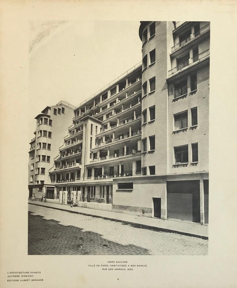 L' Architecture Vivante. Documents sur l'activitè constructive dans tous les pays. Publiès sous la direction de Jean Badovici, architecte