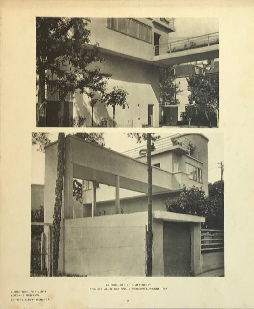 L' Architecture Vivante. Documents sur l'activitè constructive dans tous les pays. Publiès sous la direction de Jean Badovici, architecte