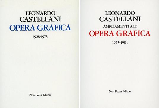 Leonardo Castellani. Opera grafica 1928-1973 e Ampliamenti 1973-1984 - Leonardo Castellani - copertina