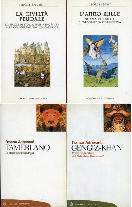 La civiltà feudale - copertina