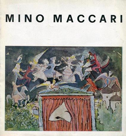 Plaquette di mostra, Viareggio 19 dicembre 1964 - 7 gennaio 1965 - Mino Maccari - copertina