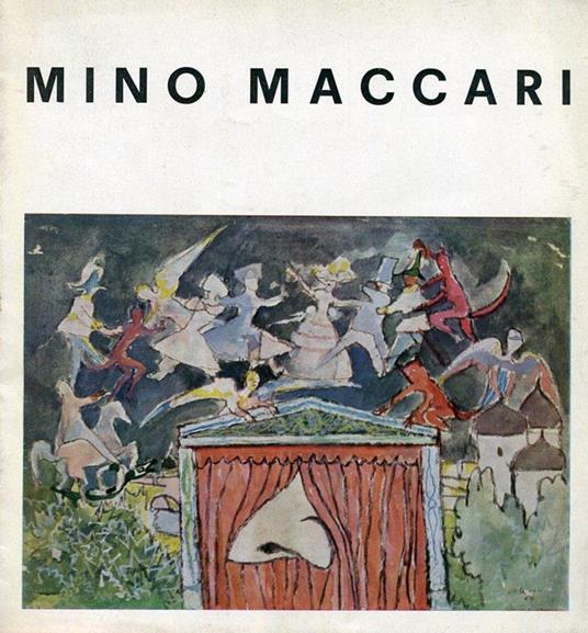 Plaquette di mostra, Viareggio 19 dicembre 1964 - 7 gennaio 1965 - Mino Maccari - copertina