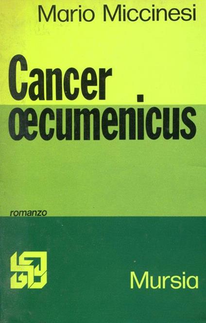 Cancer oecumenicus - Mario Miccinesi - copertina