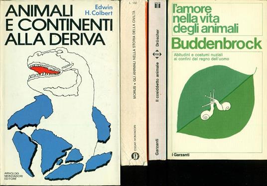 Animali e continenti alla deriva - Edwin H. Colbert - copertina