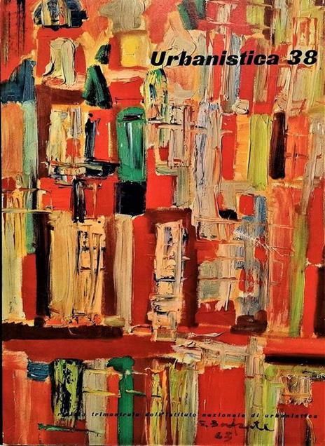 Urbanistica. N. 38. marzo 1963 - copertina