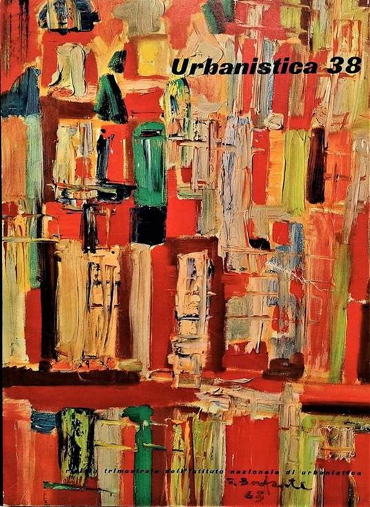 Urbanistica. N. 38. marzo 1963 - copertina