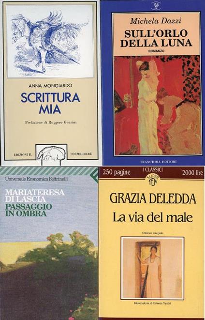 Scrittura mia - Anna Mongiardo - copertina