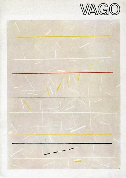 Vago. Brochure di mostra, Roma, 1969 - Valentino Vago - copertina