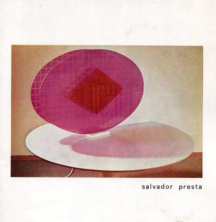 Salvador Presta. Brochure di mostra, Roma, 1973 - Salvador Presta - copertina