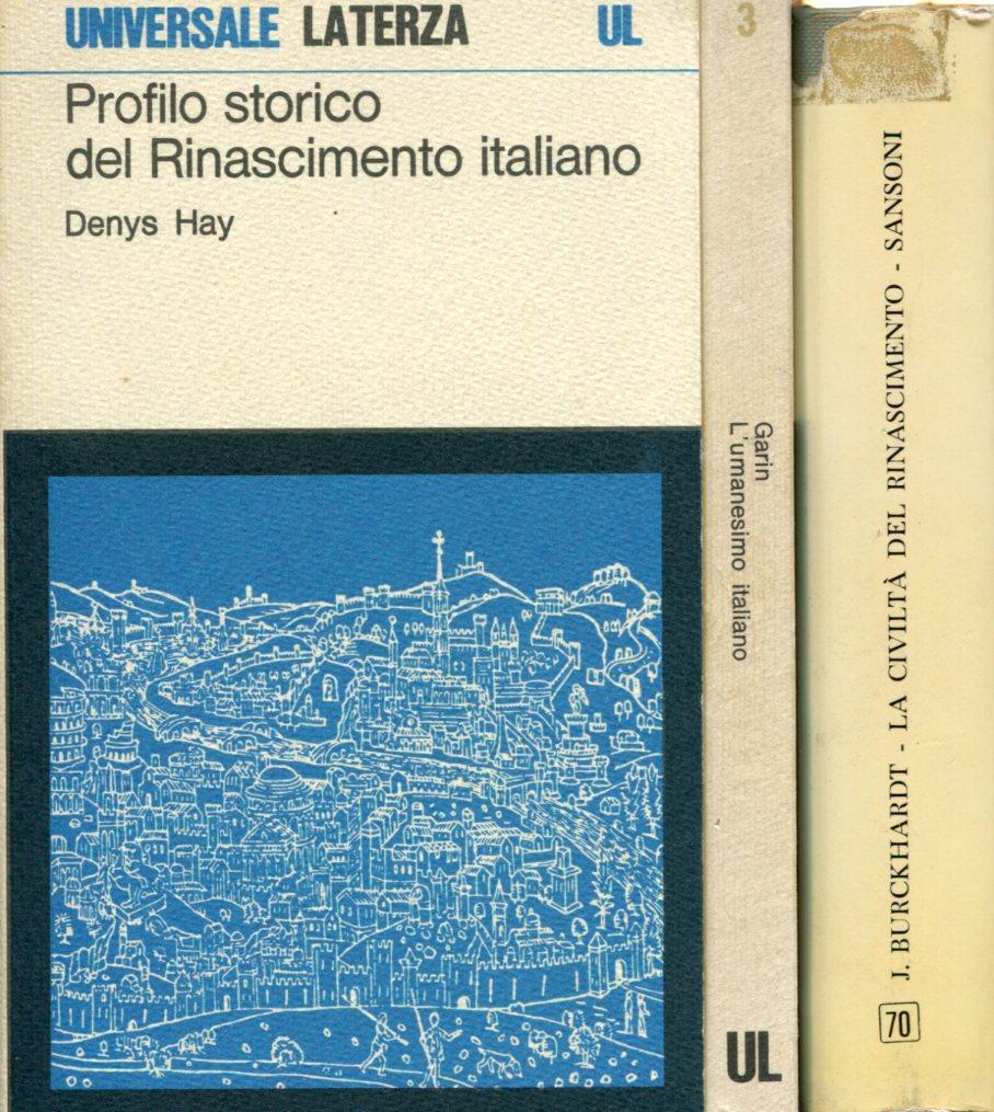Profilo storico del Rinascimento italiano