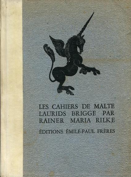 Les cahiers de Malte Laurids Brigge. Illustrés par Hermine David - copertina