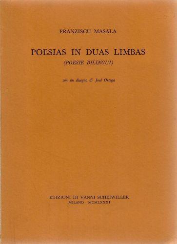 Poesias in duas limbas (poesie bilingui) - Francesco Masala - copertina