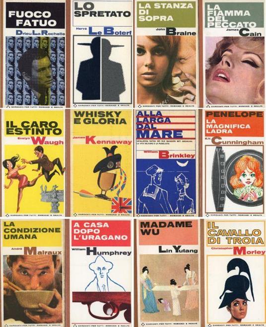 Fuoco fatuo + altri 11 romanzi stessa collana - Pierre Drieu La Rochelle - copertina