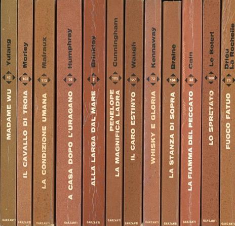 Fuoco fatuo + altri 11 romanzi stessa collana - Pierre Drieu La Rochelle - 2