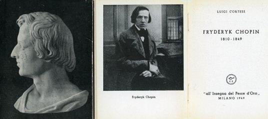 Fryderyk Chopin 1810 - 1849 - Luigi Cortese - copertina