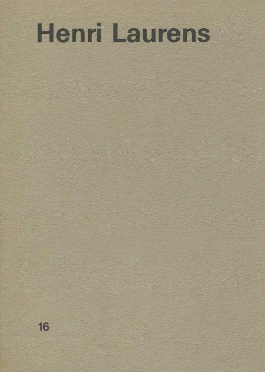 Henri Laurens - Henri Laurens - copertina