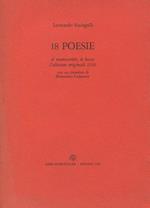 18 poesie. Il manoscritto, le bozze, l'edizione originale 1936