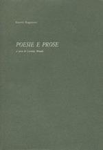 Poesie e prose