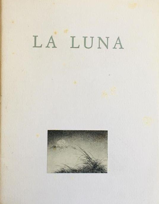 Cecco Ceccherini. La Luna - copertina