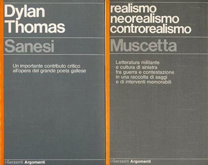 Dylan Thomas - Roberto Sanesi - copertina