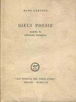 Dieci poesie