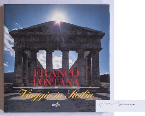 Viaggio in Sicilia - Franco Fontana - copertina