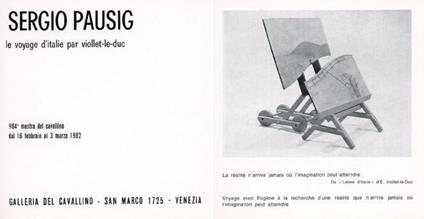 Sergio Pausig. Le voyage d'Italie par Viollet-le-Duc - Sergio Pausig - copertina