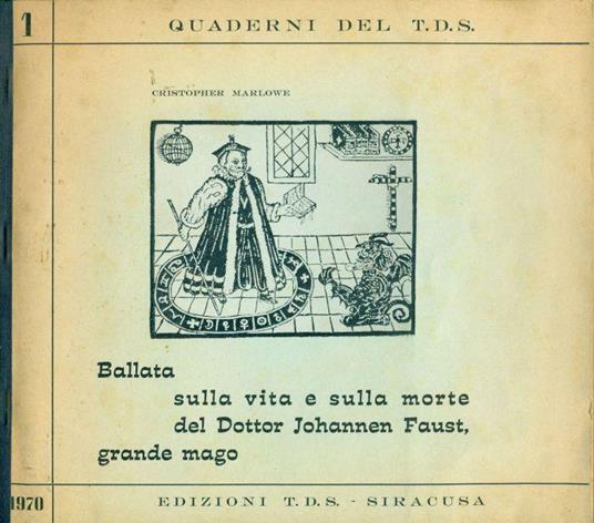 Quaderni del T.D.S n. 1 (Teatro drammatico di Siracusa) - copertina