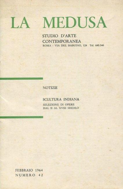Scultura indiana. Selezione di opere dal II al XVIII secolo - copertina