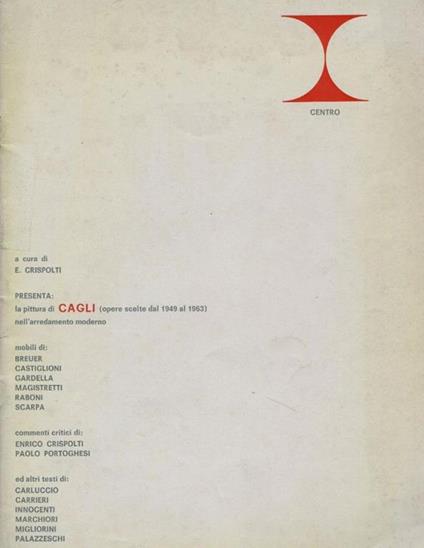 La pittura di Cagli nell'arredamento moderno - Corrado Cagli - copertina