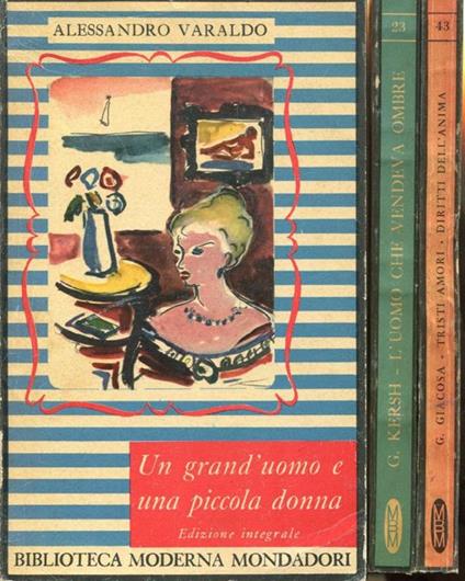 Un grand'uomo e una piccola donna - Alessandro Varaldo - copertina