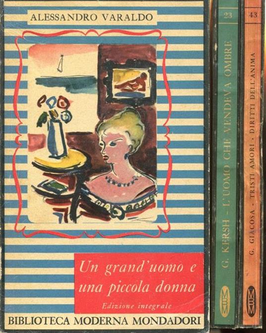 Un grand'uomo e una piccola donna - Alessandro Varaldo - copertina