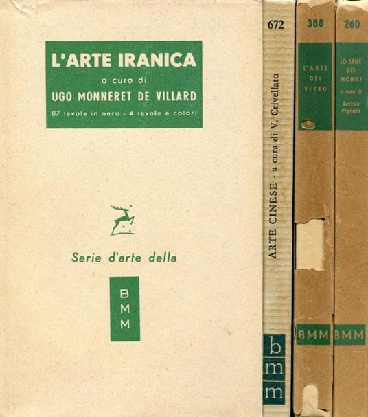 L' arte iranica - Ugo Monneret de Villard - copertina
