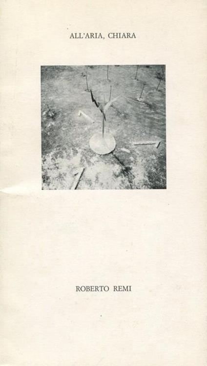 All'aria, Chiara - Roberto Remi - copertina