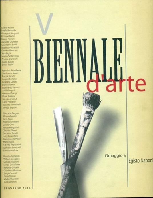 V Biennale d'arte. Omaggio a Egisto Naponi - copertina
