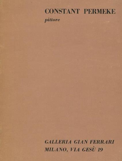 Constant Permeke. Pittore - copertina
