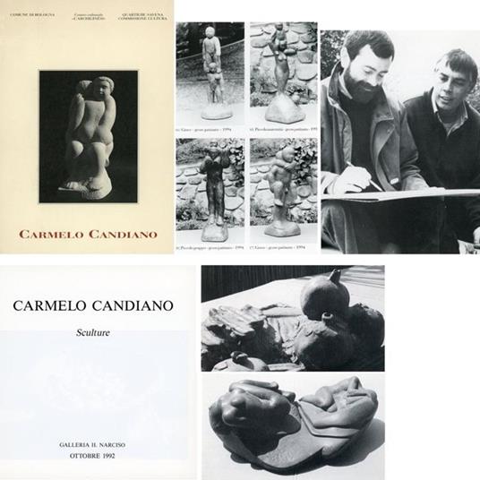 Sculture di carmelo Candiano - copertina