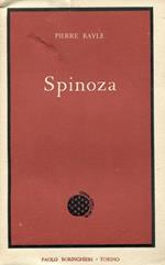 Dizionario storico e critico. Spinoza