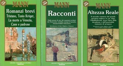 Romanzi brevi - Thomas Mann - copertina