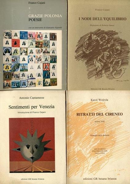 Grazie Polonia. Poesie - Franco Cajani - copertina